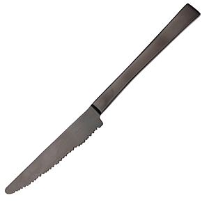 Нож столовый «Маартен Баас»; сталь нержавеющая; черный