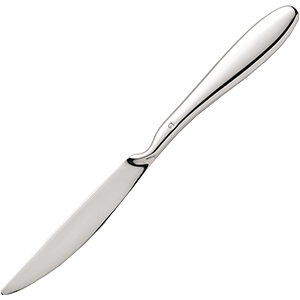 Нож столовый с ручкой эрго «Анзо»; сталь нержавейка