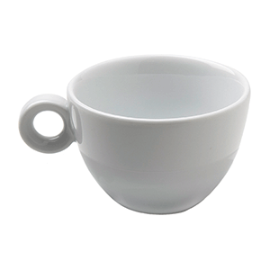 Чашка кофейная; материал: фарфор; 65 мл; диаметр=6, высота=5 см.; белый