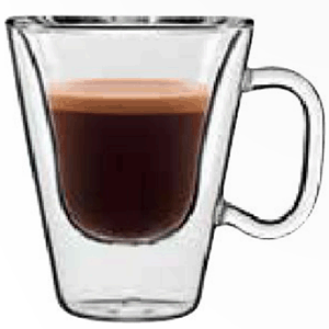 Чашка кофейная; стекло; 85 мл; диаметр=68, высота=82 мм