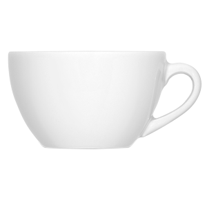 Чашка кофейная «Бистро»; материал: фарфор; 90 мл; белый
