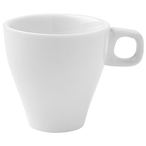Чашка кофейная; материал: фарфор; 80 мл; диаметр=6, высота=6 см.