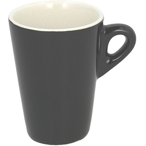 Чашка кофейная «Элегант»; фарфор; 70мл; черный
