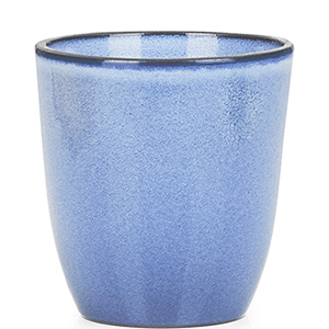 Стакан «Экинокс»; керамика; 150мл; D=7.3,H=7.6см; синий