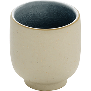 Чашка для эспрессо;  керамика;  100мл;  серый
