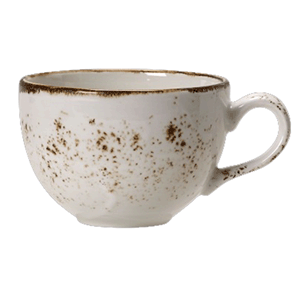 Чашка чайная «Крафт»; материал: фарфор; 450 мл; белый