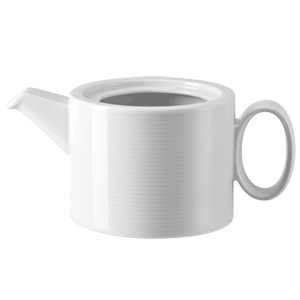 Чайник без крышки «Джейд»; костяной фарфор ; 400 мл; белый