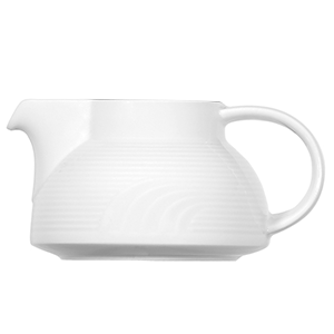 Чайник без крышки «Карат»; материал: фарфор; 350 мл; белый