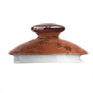 Крышка для чайника «Крафт»; материал: фарфор; терракот