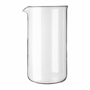 Колба для кофейника; стекло; объем: 1 литр; диаметр=95.1, высота=18, ширина=10.7 см.; прозрачный