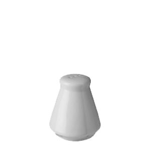 Солонка «Любяна»; материал: фарфор; диаметр=5.5, высота=6.5 см.; белый