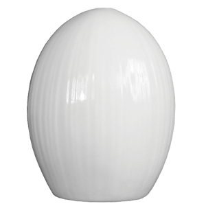 Солонка «Спайро»; материал: фарфор; диаметр=5.5, высота=7.5 см.; белый