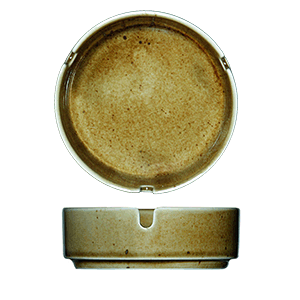 Пепельница «Кантри Стайл»; материал: фарфор; диаметр=11, высота=3 см.; зеленый