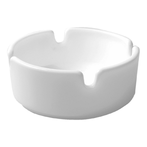 Пепельница; стекло; D=8.5,H=3.5см; белый Пепельница; стекло; D=8.5,H=3.5см; белый