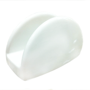 Салфетница «Симплисити Вайт»; материал: фарфор; белый
