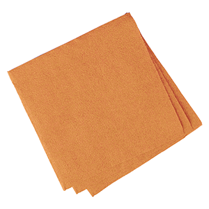 Салфетки «Папирус» 24*24 см. (400 штук); бумажные салфетки; высота=16, длина=25, ширина=12.5 см.; оранжевый цвет
