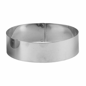 Кольцо для выкладки гарниров; сталь нержавейка; D=105,H=30мм; металлический 