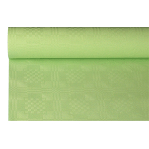 Скатерть в рулоне длина=8, ширина=1.2м; бумага; светло-зеленый