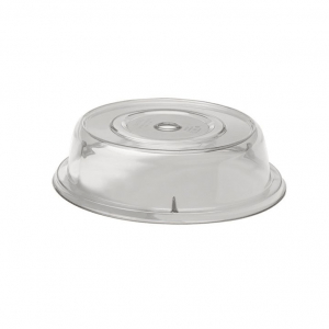 Крышка для тарелки; поликарбонат; диаметр=32, высота=7 см.; прозрачный