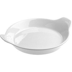 Сковорода порционная «Лондри»; материал: фарфор; 130 мл; диаметр=128, высота=35 мм; белый