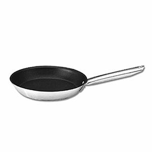 Сковорода; сталь нержавеющая, тефлон; диаметр=20, высота=4, длина=38, ширина=20 см.; металлический, цвет: черный