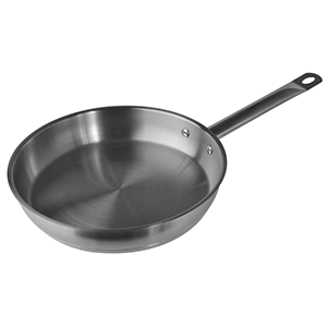 Сковорода; сталь нержавеющая; диаметр=28, высота=5.5 см.