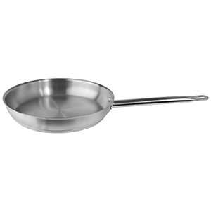 Сковорода; сталь нержавеющая; диаметр=30, высота=5.5 см.