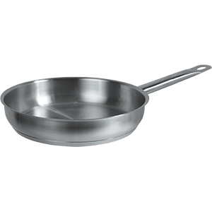 Сковорода; сталь нержавеющая; диаметр=26 см.