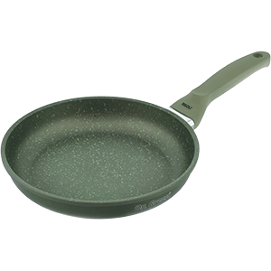 Сковорода (индукция) «Д.Грин»; алюминиеваялитой; D=24см; зеленый