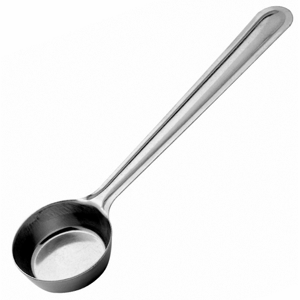 Ложка мерная; сталь нержавеющая; 20 мл; диаметр=4.5, длина=19 см.; металлический