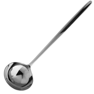 Половник «Оливия»; сталь нержавеющая; длина=300/80, ширина=3 мм; металлический