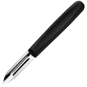 Нож для чистки овощей; нейлон; длина=15.8, ширина=1.8 см.; цвет: черный Нож для чистки овощей; нейлон; длина=15.8, ширина=1.8 см.; цвет: черный