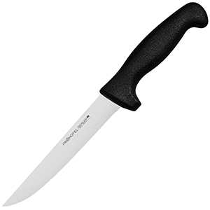 Нож для обвалки мяса «Проотель»; сталь нерж.,пластик; L=300/155,B=25мм; металлич. Нож для обвалки мяса «Проотель»; сталь нерж.,пластик; L=300/155,B=25мм; металлич.