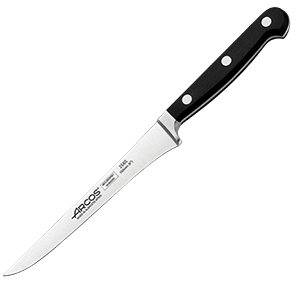 Нож для обвалки мяса «Класика»  сталь нержавеющая,полиоксиметилен  L=16см ARCOS