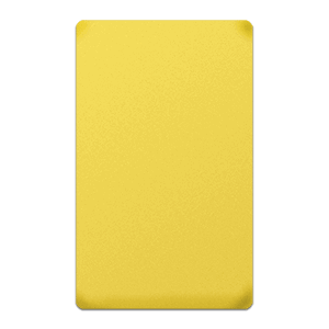 Доска разделочная; полиэтилен; высота=15, длина=530, ширина=325 мм; желтый 