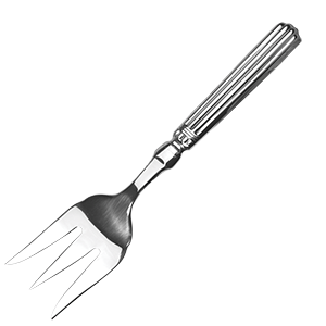 Вилка сервировочная для рыбы «Библос»; сталь нержавеющая; металлический