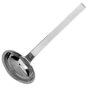 Ложка для соуса «Алайниа»; сталь нержавеющая; длина=160/53, ширина=4 мм; металлический