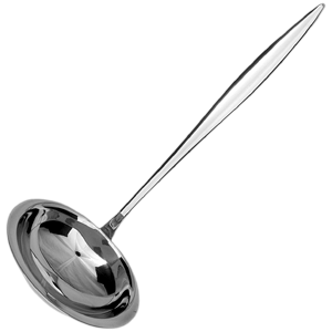 Ложка для соуса «Адажио»; сталь нержавеющая; длина=165/53, ширина=4 мм; металлический