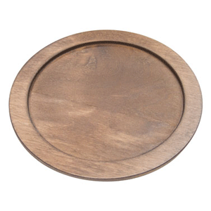 Подставка для сковороды  4020304; дерево; диаметр=295, высота=20 мм; коричневый