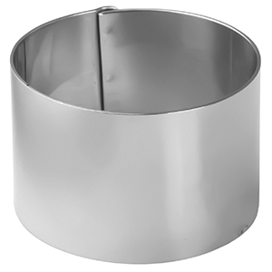 Кольцо кондитерское «Проотель»; сталь; диаметр=6, высота=4 см.; металлический