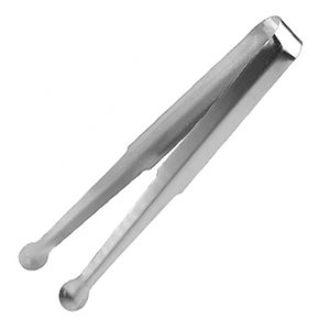 Щипцы; сталь нержавеющая; длина=16, ширина=5 см.; металлический