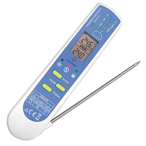 Термометр инфракрасный со щупом(-50 и 330С)