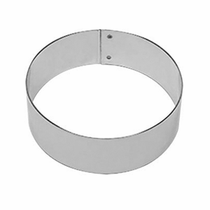 Кольцо кондитерское; сталь нержавеющая; D=200, H=35мм; металлический