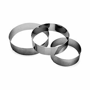 Кольцо кондитерское; сталь нержавеющая; D=28, H=6см
