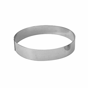 Кольцо кондитерское; сталь нержавеющая; D=200, H=45мм; металлический