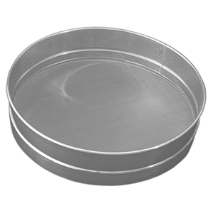 Сито; сталь нержавеющая; диаметр=25, высота=7 см.