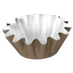 Форма кондитерская «Тарталетка» (160 штук); картон; диаметр=4.5, высота=3 см.; белый, коричневый
