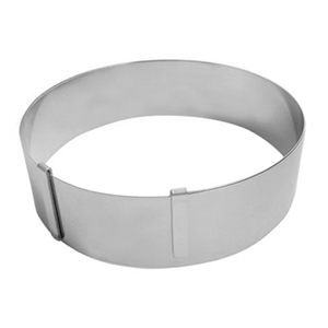 Кольцо кондитерское раздвижноедиаметр=18-36 см.; сталь нержавеющая; высота=45 мм