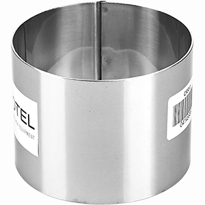 Кольцо кондитерское ; сталь нержавеющая; D=80,H=60мм
