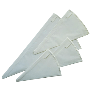 Мешок кондитерский; полиэстер,полиуретан; ,L=60см; белый